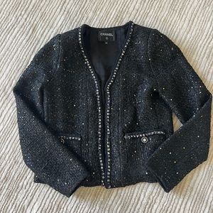 Vintage Tweed Cropped Jacket Zara Like